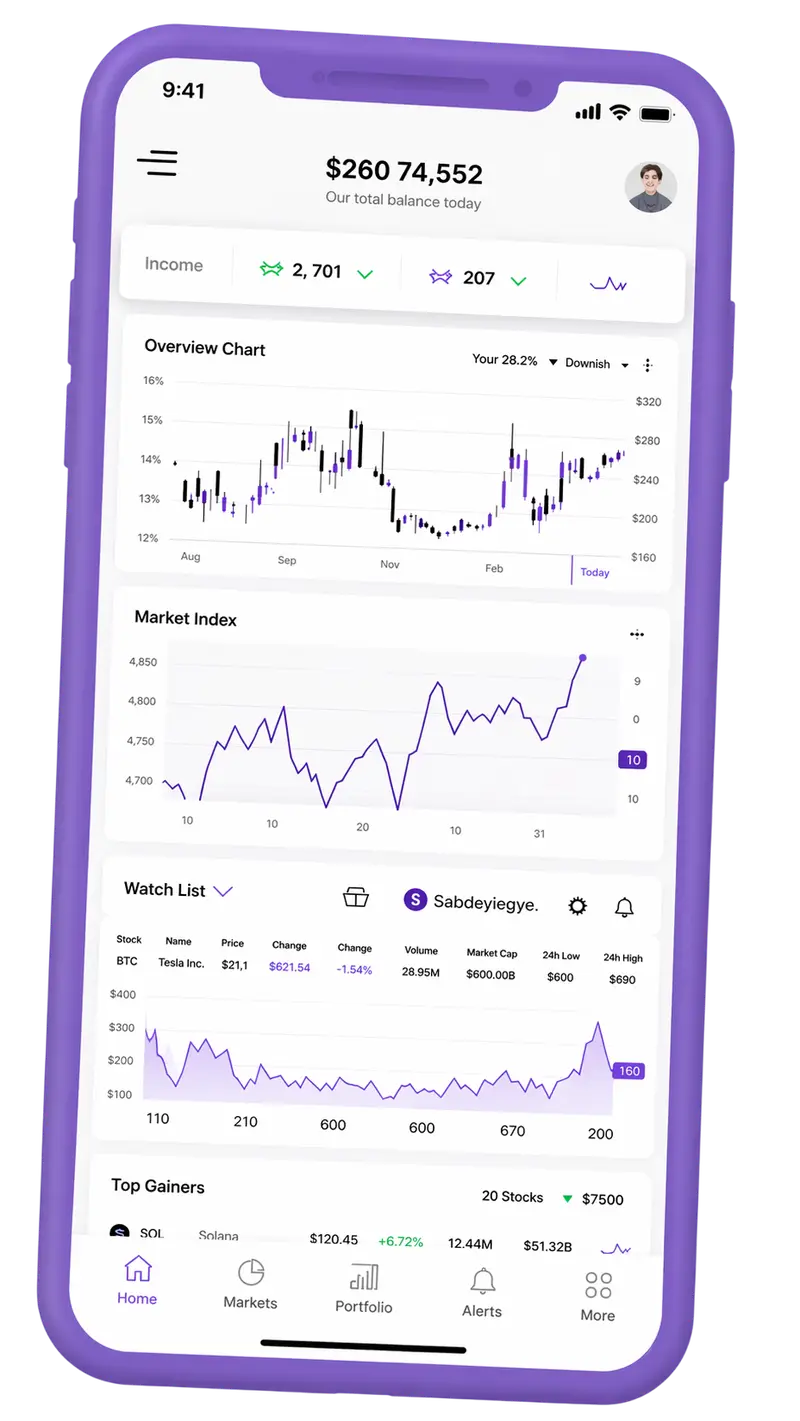 Deutrapex — Handelsplattform mobil